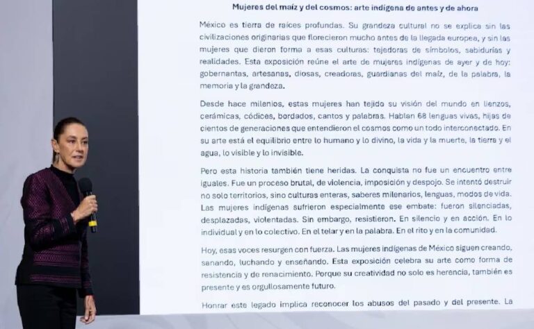 Sheinbaum celebra “primer paso” de España para reconocer agravios por La Conquista