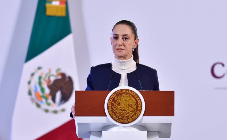 Sheinbaum_ Destitución de Boluarte es consecuencia del _Golpe de Estado_ a Pedro Castillo