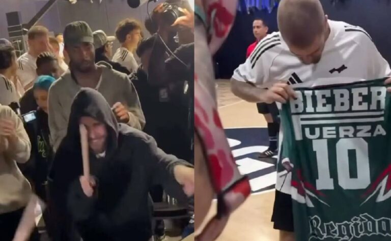 VIDEO_ Justin Bieber se vuelve VIRAL por tocar con banda sinaloense