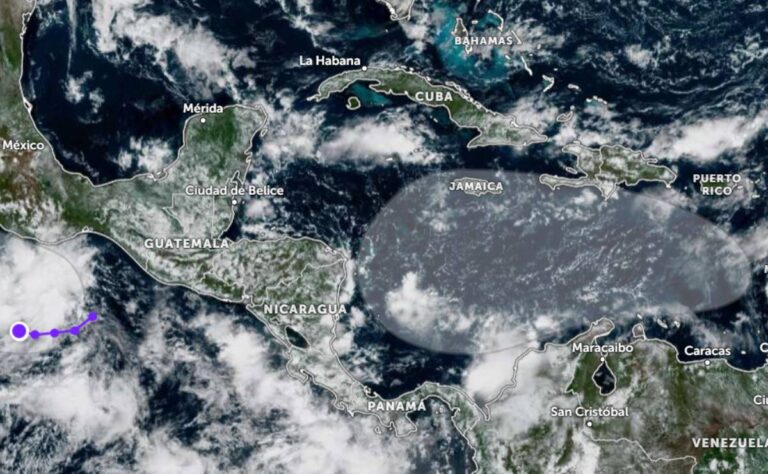 ¡Atención! Vigilan zona de baja presión con POTENCIAL ciclónico en el Caribe