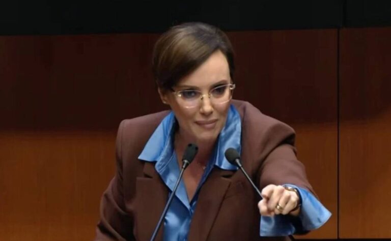 “A ver tú, idiota, llora por Carlos Manzo”_ Lilly Téllez enfrenta a Noroña en el Senado