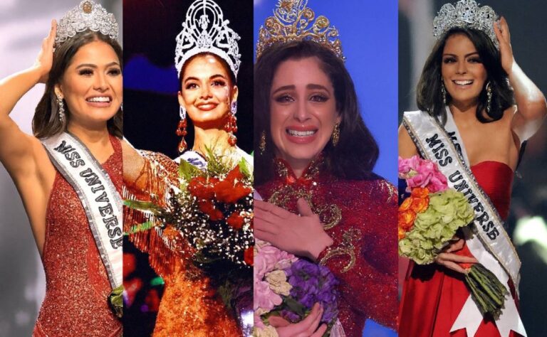 La teoría del vestido rojo_ El color que ha dado suerte a las cuatro ganadoras mexicanas de Miss Universo