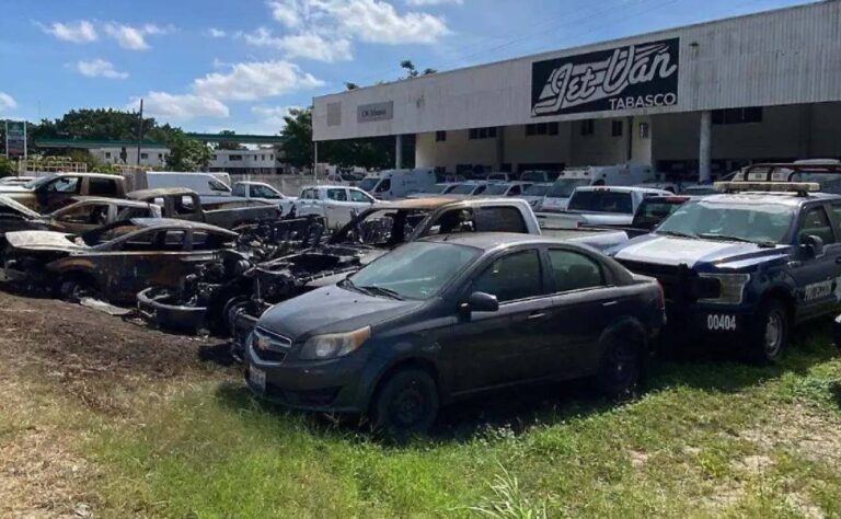 Reportan tres muertos tras violencia en Tabasco; hay 13 autos incendiados