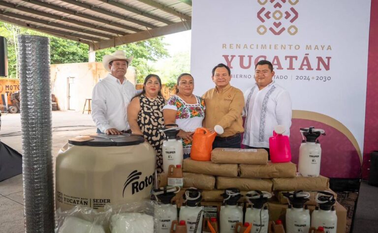 Con apoyos, Gobierno de Yucatán hace renacer el campo