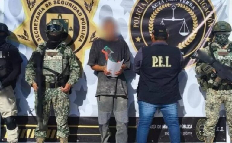 Detienen a presunto responsable del feminicidio en Telchac Puerto