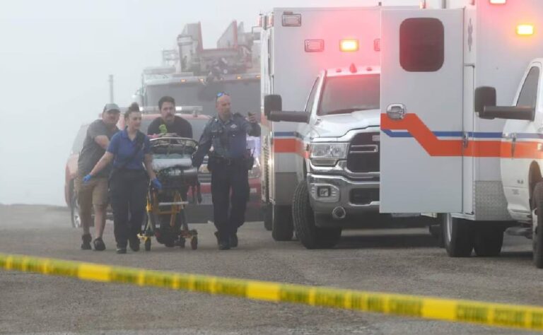 Llega a Texas el padre del menor campechano fallecido en accidente aéreo de la Semar