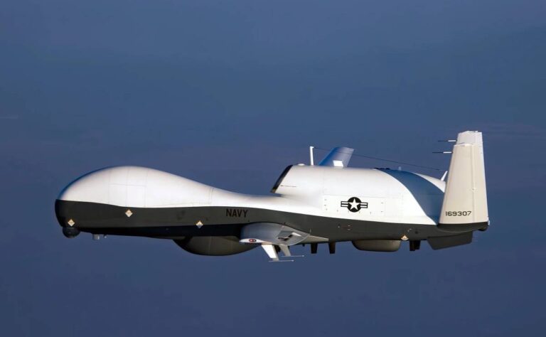 Reportan vigilancia en la costa yucateca del Dron MQ-4C Triton