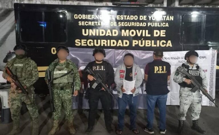 Sujeto es detenido por homicidio calificado en Izamal