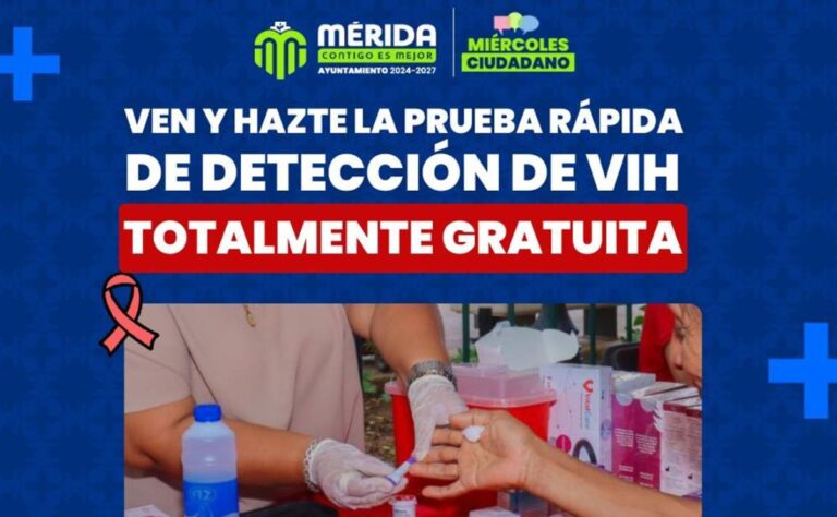 ¡Atención! Estos son los espacios para realizar pruebas rápidas de VIH en Mérida