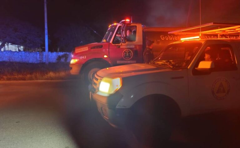 Fuerte incendio en basurero de Hunucmá alerta a vecinos; el humo llegó a otros poblados