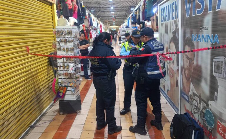 Hallan persona sin vida en el Bazar García Rejón en Mérida