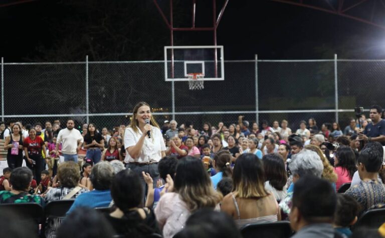 Inaugura Cecilia Patrón más parques y espacios para la comunidad meridana y fortalecer la cohesión social.