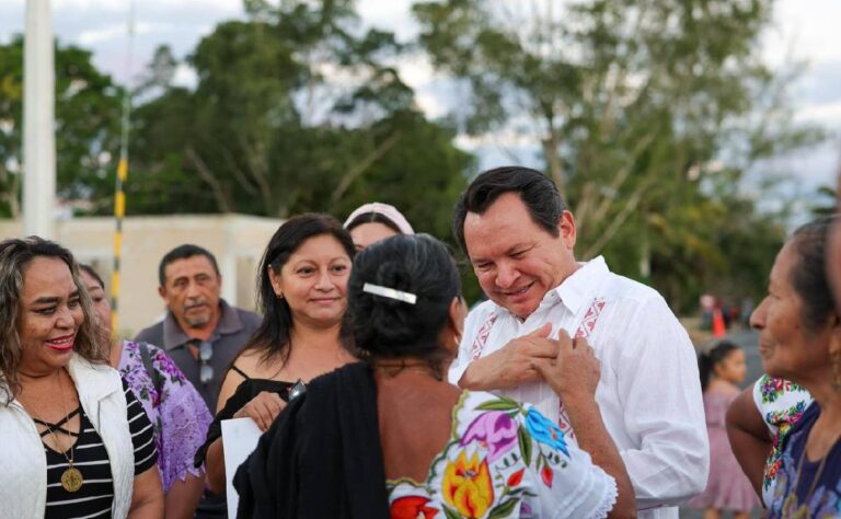 Plan Bienestar Yucatán mejora movilidad en Chacsinkín