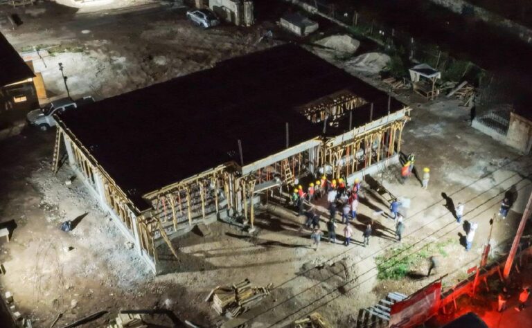 Supervisan avance de la construcción de la UMF ISSSTE-Tixkokob