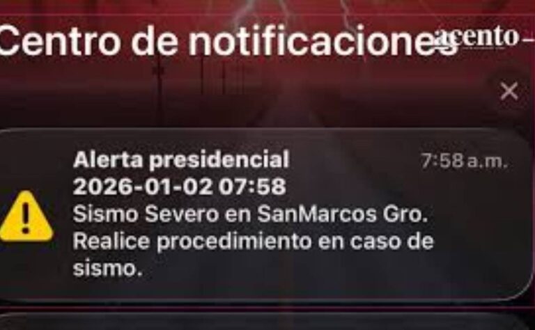 Bajarán el volumen de la alerta sísmica en celulares tras petición de Sheinbaum