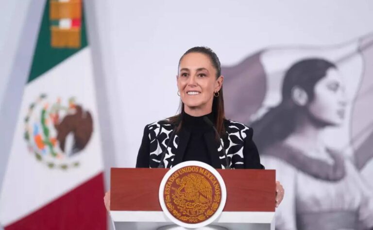 Desde México no hubo nada que afectara el espacio aéreo, dice Sheinbaum sobre drones en EU