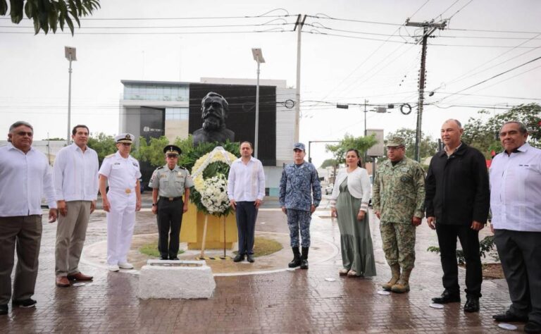 Gobierno del Estado conmemora el CIX aniversario de la Constitución Mexicana
