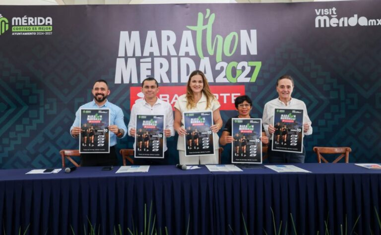 Marat’hón de Mérida es un motor de turismo y economía_ Cecilia Patrón.