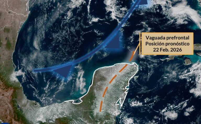 Procivy anuncia la llegada de nuevo frente frío a Yucatán