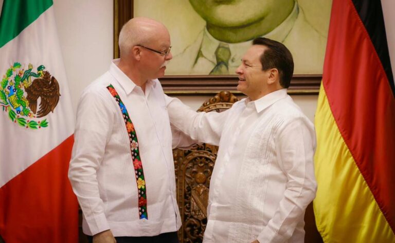 Yucatán y Alemania exploran áreas de cooperación en desarrollo económico y sustentable