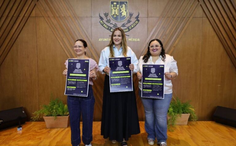 Cecilia Patrón presenta primer programa universitario del Ayuntamiento de Mérida para mujeres