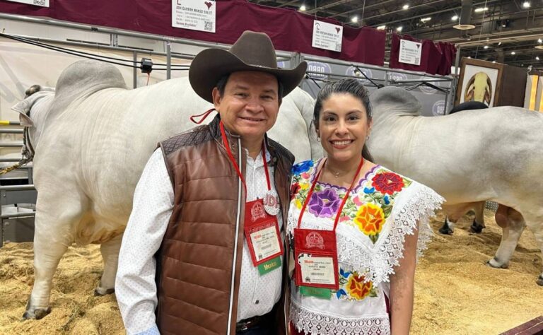 Gobernador Joaquín Díaz Mena promueve en Houston el Congreso Mundial Brahman Yucatán 2026