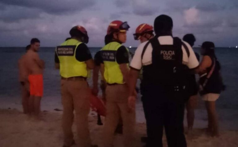 Joven de 18 años desaparece tras entrar a nadar al mar en Playa del Carmen