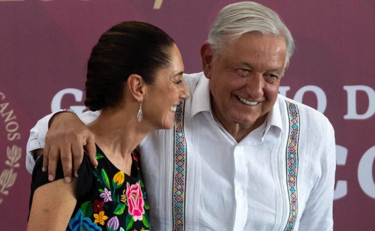 Sheinbaum desmiente hospitalización de AMLO; acusa difusión irresponsable de noticias falsas