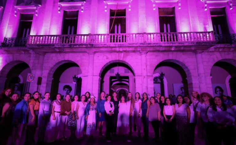 palacio morado mes mujer