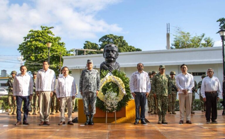 Conmemoran en Yucatán el 107 aniversario luctuoso de Emiliano Zapata