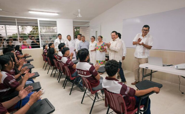 Impulsan educación y desarrollo rural en Ticul con nuevas obras