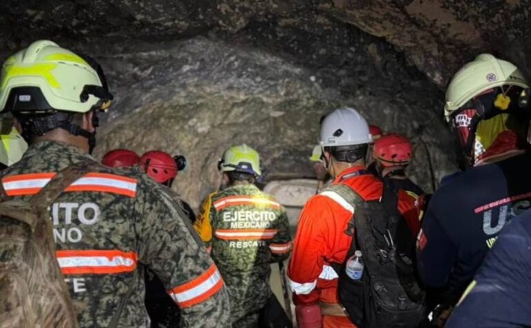 Localizan sin vida a tercer trabajador en mina Santa Fe; labores continúan
